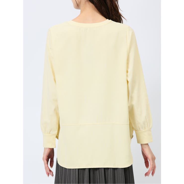 異素材切替 長袖プルオーバー | TAKA-Q WOMEN | 詳細画像32 