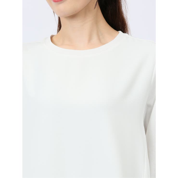 異素材切替 長袖プルオーバー | TAKA-Q WOMEN | 詳細画像9 