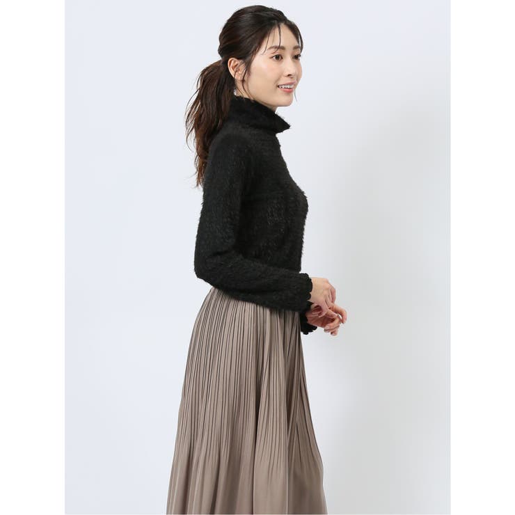 シャギー ハイネックプルオーバー | TAKA-Q WOMEN | 詳細画像4 