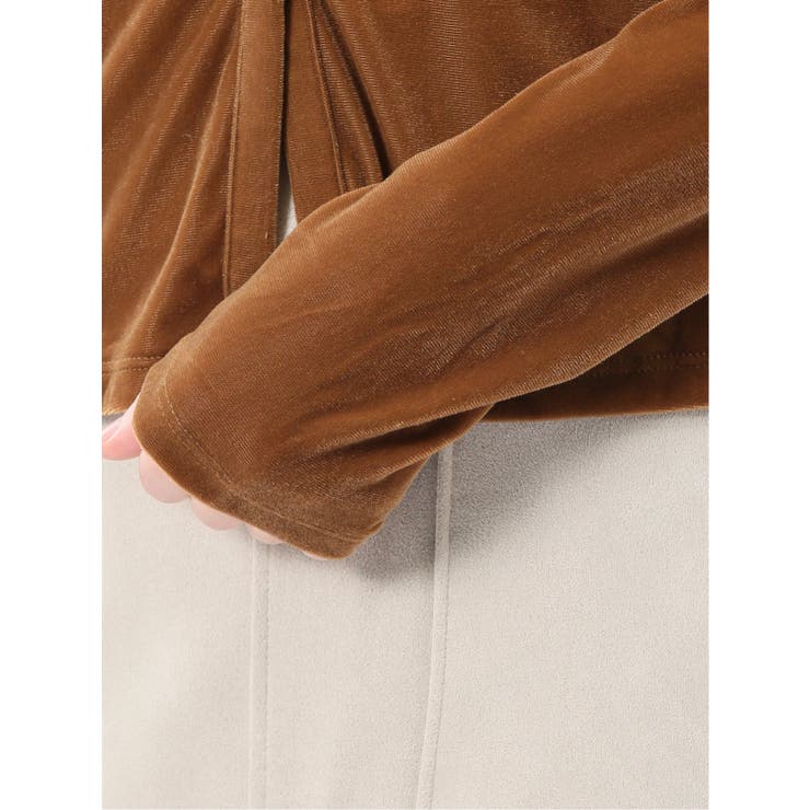 イノウェーブ/INNOWAVE シアーベロア 長袖シャツ | TAKA-Q WOMEN | 詳細画像19 