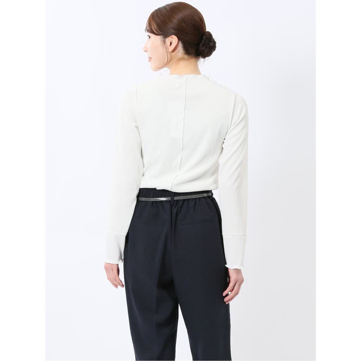 ストレッチテレコ 長袖プルオーバー | TAKA-Q WOMEN | 詳細画像3 