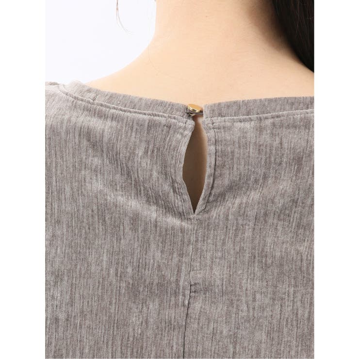 クラッシュベロア 半袖プルオーバー | TAKA-Q WOMEN | 詳細画像21 