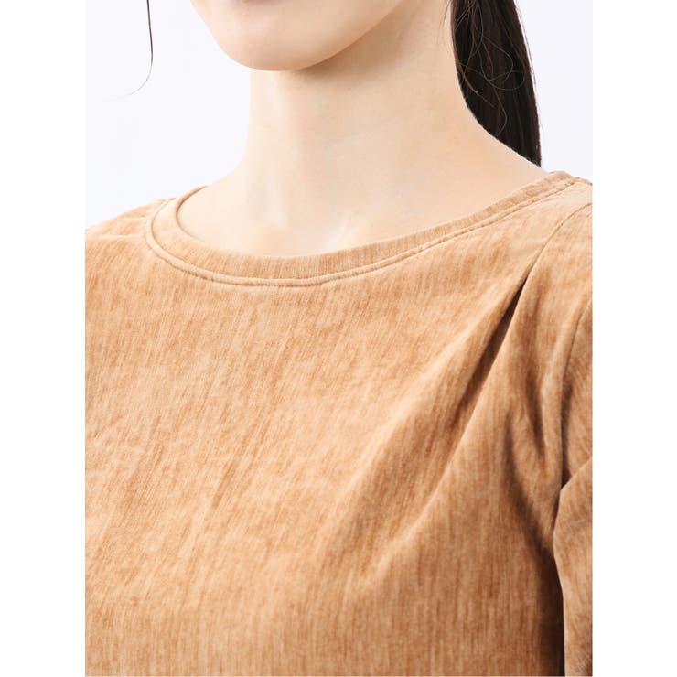 クラッシュベロア 半袖プルオーバー | TAKA-Q WOMEN | 詳細画像29 