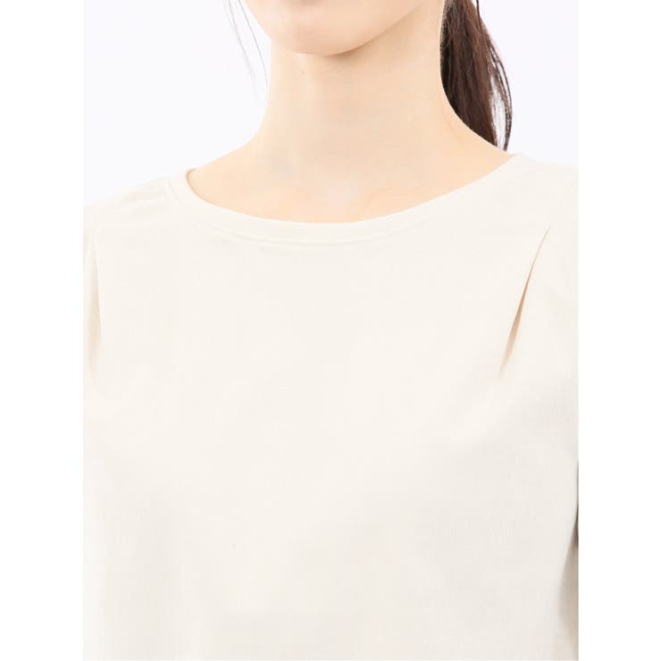 クラッシュベロア 半袖プルオーバー | TAKA-Q WOMEN | 詳細画像9 