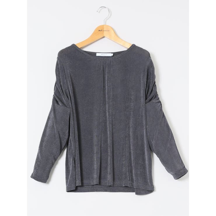 グロッシーツイル ギャザースリーブ プルオーバー | TAKA-Q WOMEN | 詳細画像38 