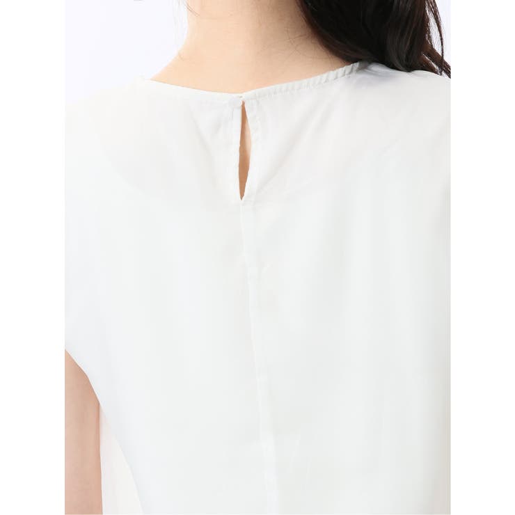 オーガンジー レイヤード プルオーバー | TAKA-Q WOMEN | 詳細画像21 