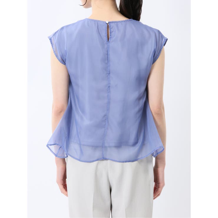 オーガンジー レイヤード プルオーバー | TAKA-Q WOMEN | 詳細画像39 