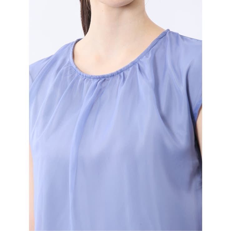 オーガンジー レイヤード プルオーバー | TAKA-Q WOMEN | 詳細画像41 