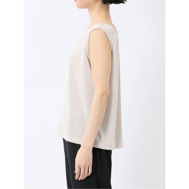 前後2WAY グロッシーツイル タンクトップ | TAKA-Q WOMEN | 詳細画像18 