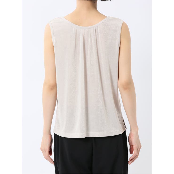 前後2WAY グロッシーツイル タンクトップ | TAKA-Q WOMEN | 詳細画像19 