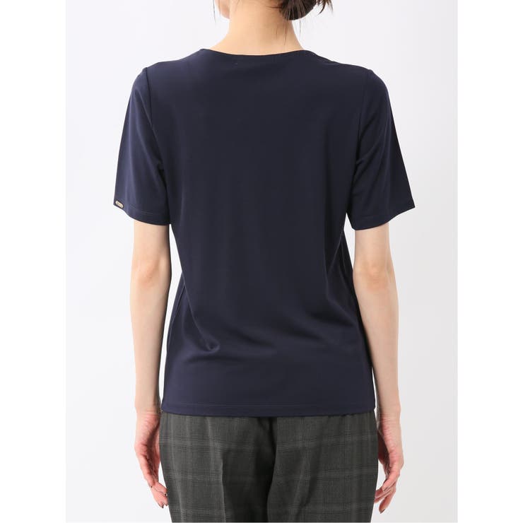 シルケットポンチ クルーネック半袖Tシャツ | TAKA-Q WOMEN | 詳細画像41 