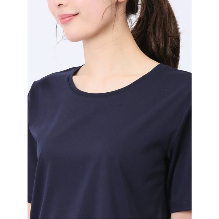 チュール衿 半袖Ｔシャツ | TAKA-Q WOMEN | 詳細画像21 