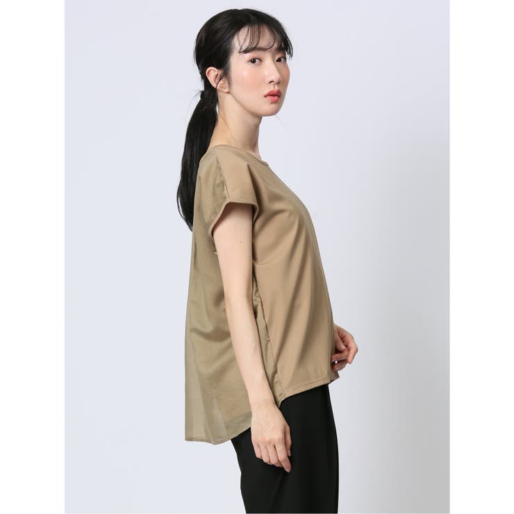 接触冷感 ドッキングプルオーバー | TAKA-Q WOMEN | 詳細画像23 