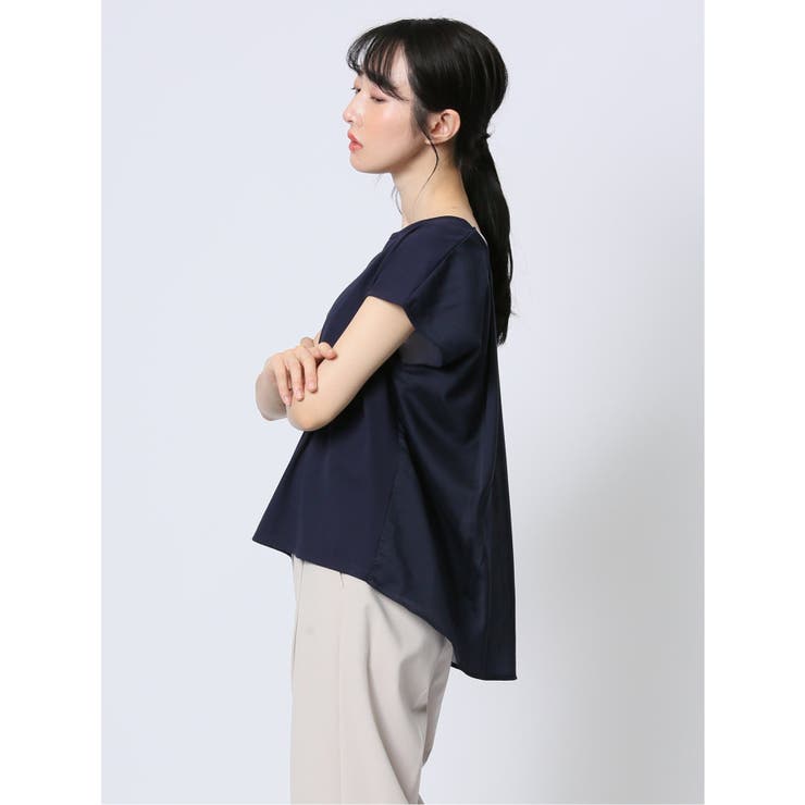 接触冷感 ドッキングプルオーバー | TAKA-Q WOMEN | 詳細画像30 