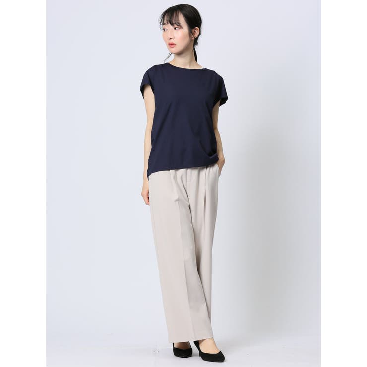 接触冷感 ドッキングプルオーバー | TAKA-Q WOMEN | 詳細画像33 