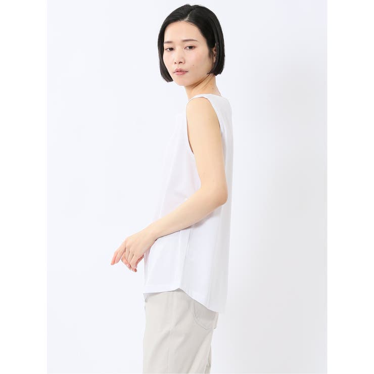 チュール衿 インナータンク | TAKA-Q WOMEN | 詳細画像11 
