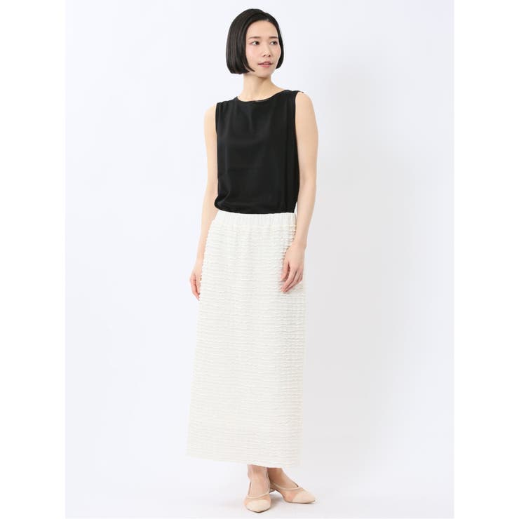 チュール衿 インナータンク | TAKA-Q WOMEN | 詳細画像5 