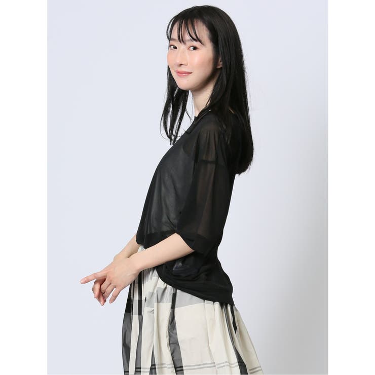 ハンチ/HUNCH シアーカットソー | TAKA-Q WOMEN | 詳細画像27 