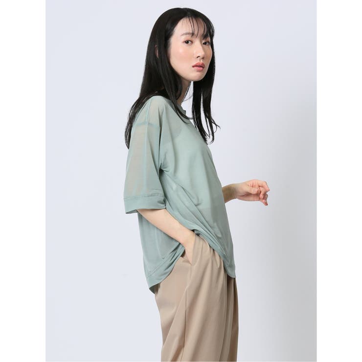 ハンチ/HUNCH シアーカットソー | TAKA-Q WOMEN | 詳細画像41 