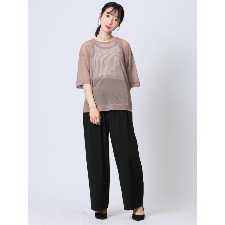 ハンチ/HUNCH シアーカットソー | TAKA-Q WOMEN | 詳細画像5 