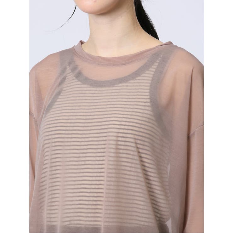 ハンチ/HUNCH シアーカットソー | TAKA-Q WOMEN | 詳細画像9 