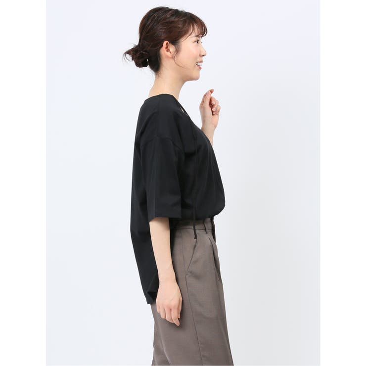 ハンチ/HUNCH USAコットン 前後2WAY カットソー | TAKA-Q WOMEN | 詳細画像25 