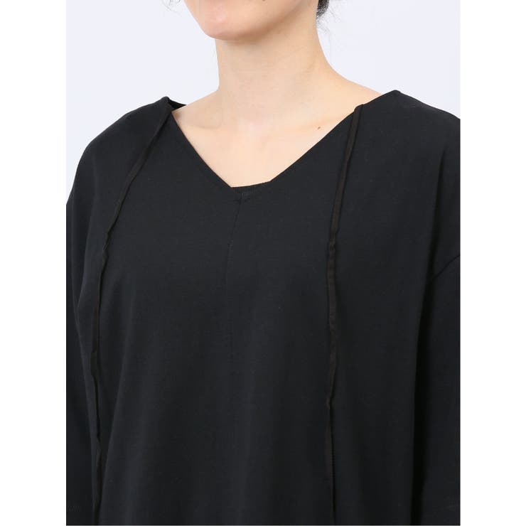 ハンチ/HUNCH USAコットン 前後2WAY カットソー | TAKA-Q WOMEN | 詳細画像30 