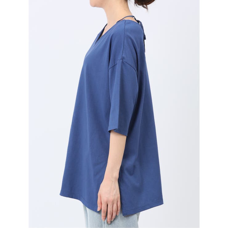 ハンチ/HUNCH USAコットン 前後2WAY カットソー | TAKA-Q WOMEN | 詳細画像7 