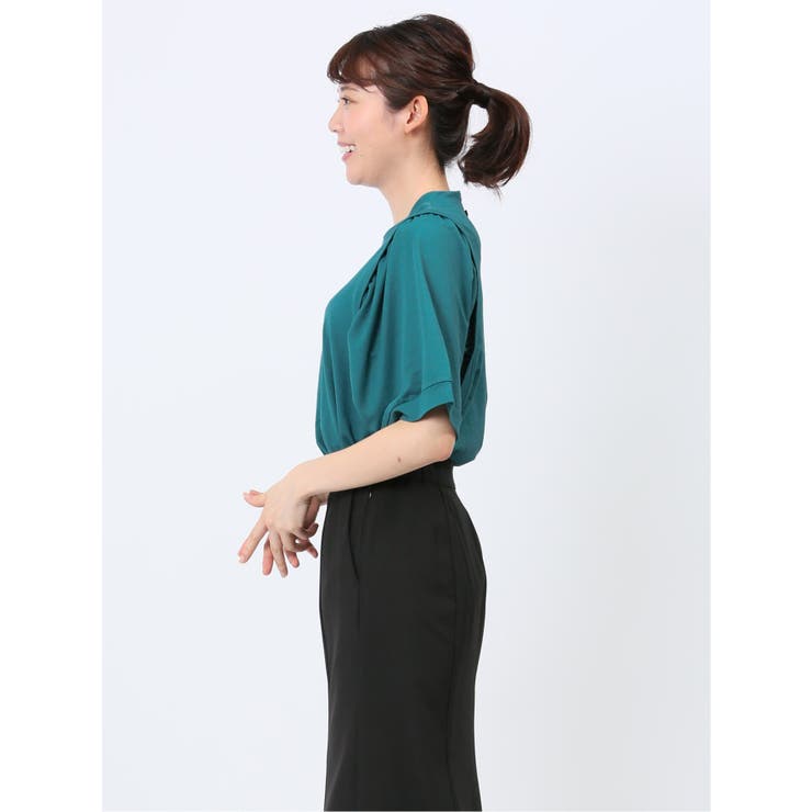 ハンチ/HUNCH 接触冷感 ドルマンカットソー | TAKA-Q WOMEN | 詳細画像24 