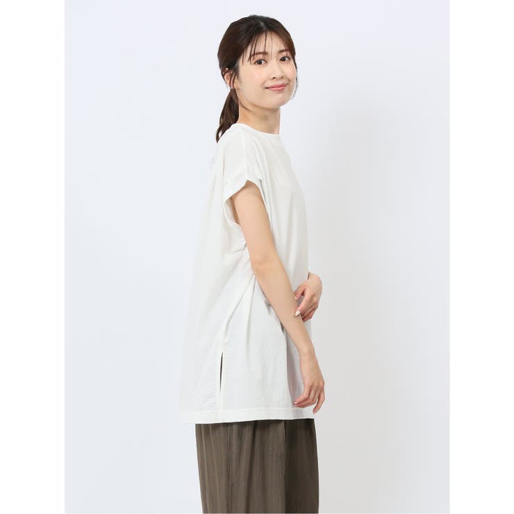 ハンチ/HUNCH COOL TOUCH ショルダータックトップス | TAKA-Q WOMEN | 詳細画像4 