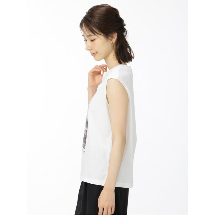 転写プリント フレンチスリーブプルオーバー | TAKA-Q WOMEN | 詳細画像16 