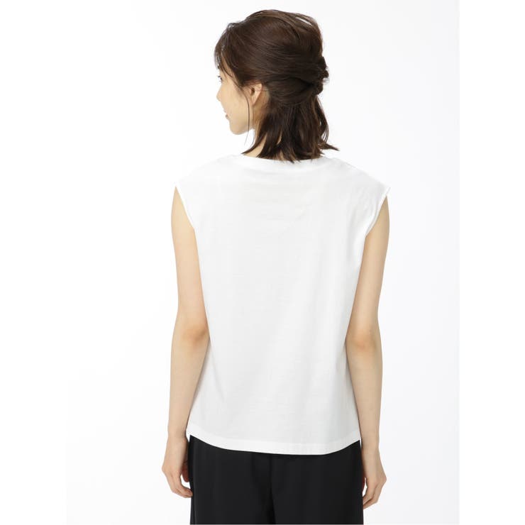 転写プリント フレンチスリーブプルオーバー | TAKA-Q WOMEN | 詳細画像17 