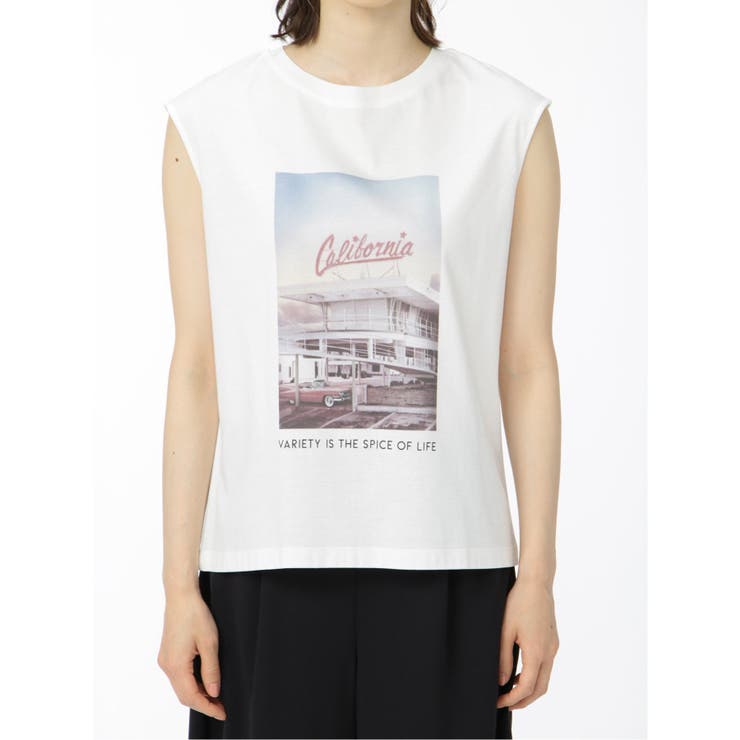 転写プリント フレンチスリーブプルオーバー | TAKA-Q WOMEN | 詳細画像19 