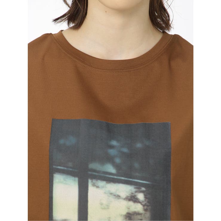 転写プリント フレンチスリーブプルオーバー | TAKA-Q WOMEN | 詳細画像33 