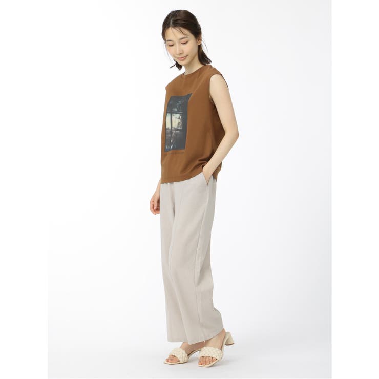 転写プリント フレンチスリーブプルオーバー | TAKA-Q WOMEN | 詳細画像41 