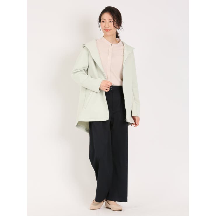 バックフレアー 長袖パーカー | TAKA-Q WOMEN | 詳細画像11 