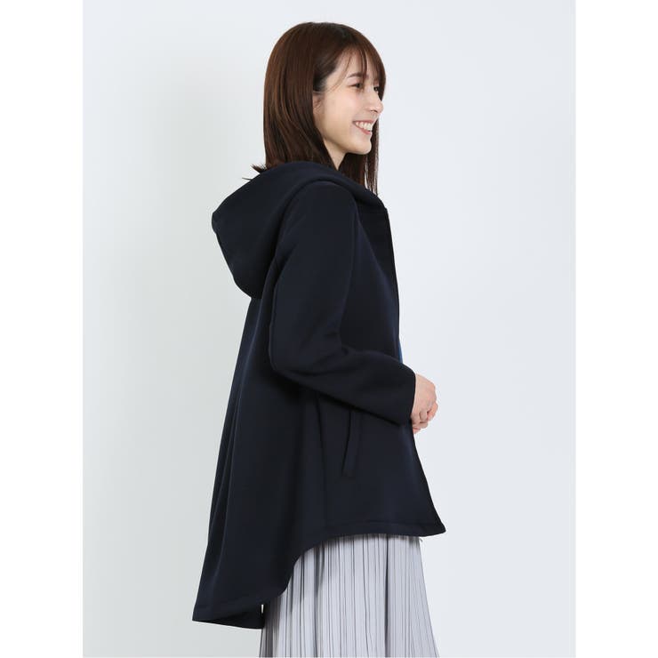 バックフレアー 長袖パーカー | TAKA-Q WOMEN | 詳細画像27 
