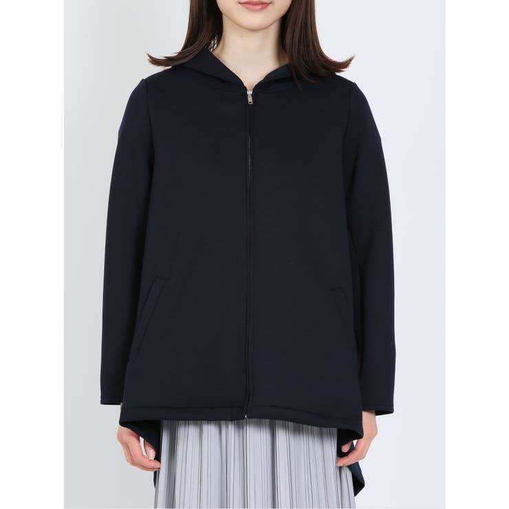バックフレアー 長袖パーカー | TAKA-Q WOMEN | 詳細画像28 