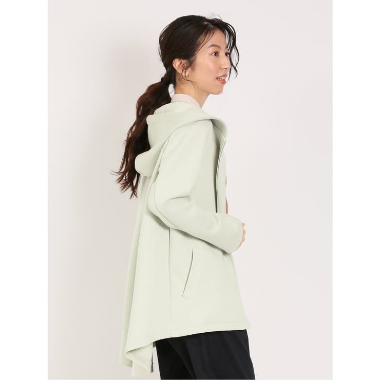 バックフレアー 長袖パーカー | TAKA-Q WOMEN | 詳細画像4 