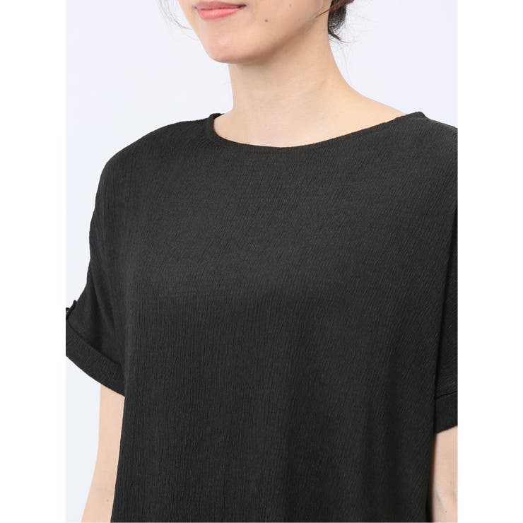 マーブルワルツ/MARBLE WALTS シャーリング クルー半袖プルオーバー | TAKA-Q WOMEN | 詳細画像19 