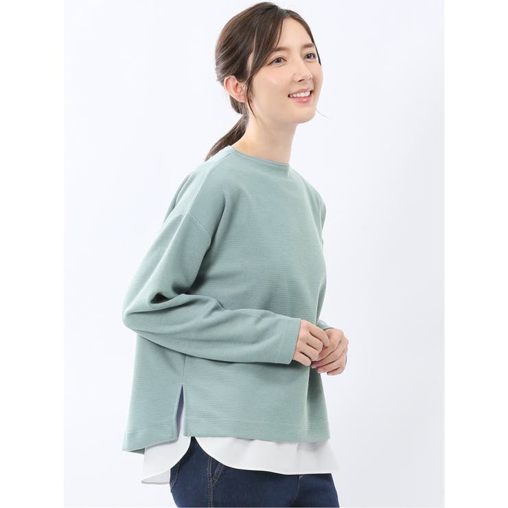 ゆるプルオーバー&タンクトップ アンサンブル | TAKA-Q WOMEN | 詳細画像4 