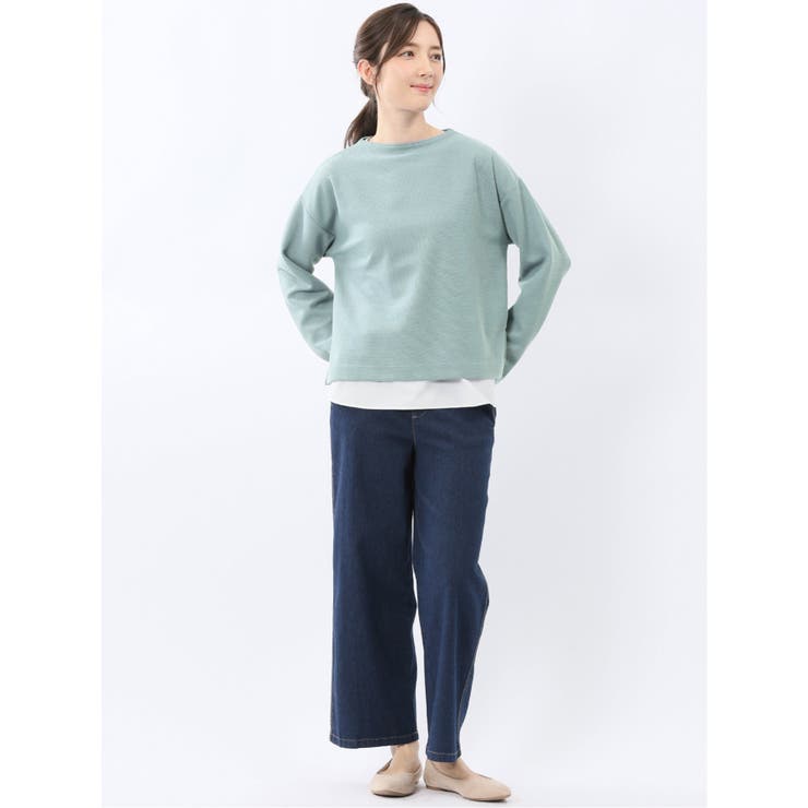 ゆるプルオーバー&タンクトップ アンサンブル | TAKA-Q WOMEN | 詳細画像5 