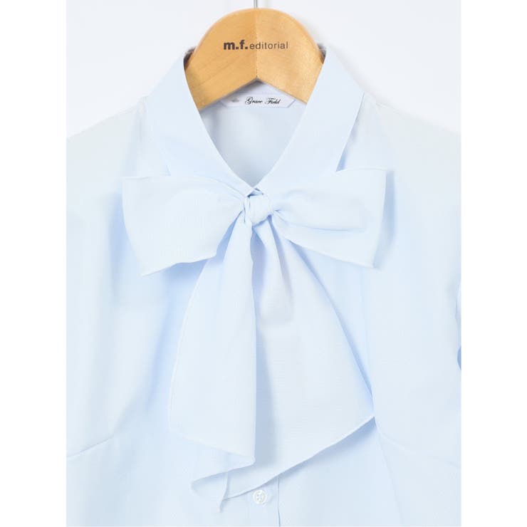 うれしい高機能 リボン脱着 長袖シャツ | TAKA-Q WOMEN | 詳細画像11 