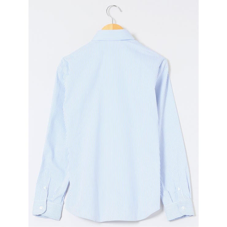 嬉しい機能 レギュラーカラー 長袖シャツ ストライプ | TAKA-Q WOMEN | 詳細画像12 