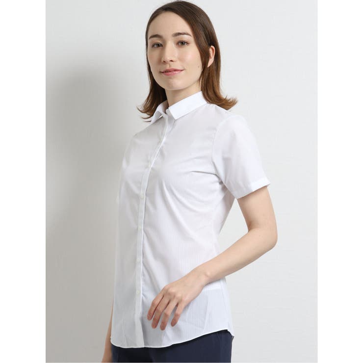イージーケア レギュラーカラー半袖シャツ 限定特価 新作通販 Tシャツ
