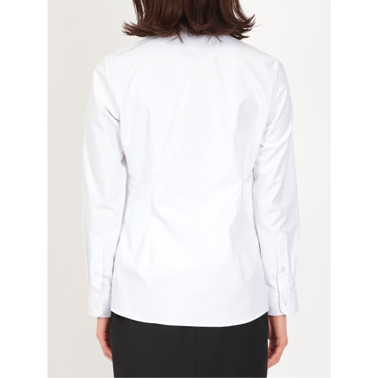 透け防止 形態安定 レギュラーカラー 長袖シャツ | TAKA-Q WOMEN | 詳細画像8 