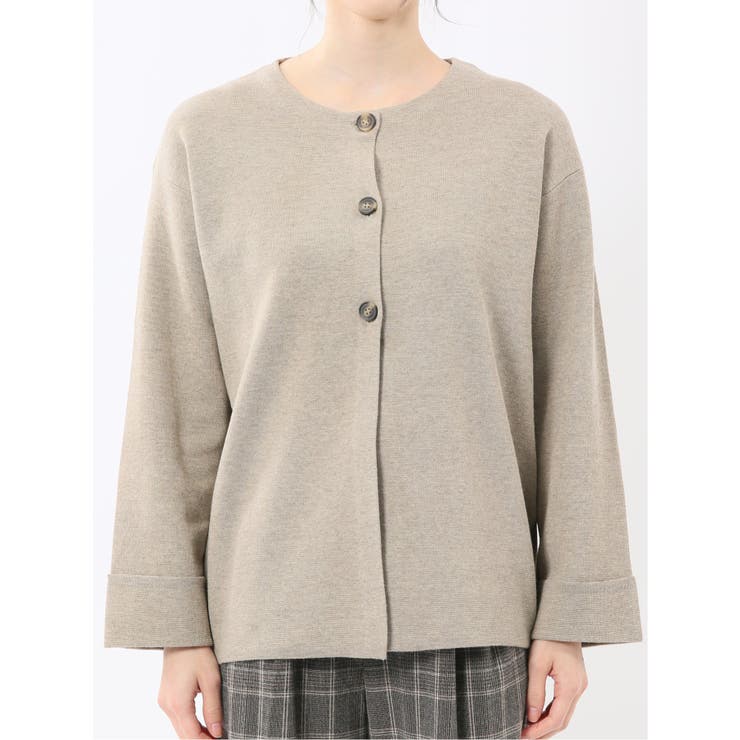 ハンドウォッシャブル ミラノ クルーニットカーディガン | TAKA-Q WOMEN | 詳細画像24 