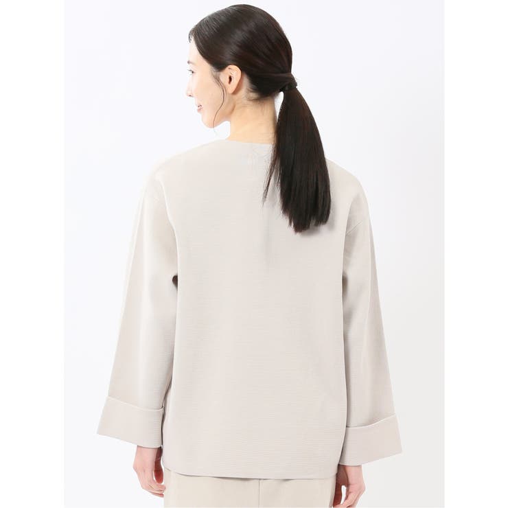 ハンドウォッシャブル ミラノ クルーニットカーディガン | TAKA-Q WOMEN | 詳細画像3 