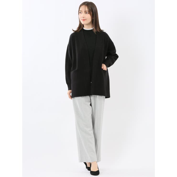 ウォッシャブル トッパーニットコーディガン | TAKA-Q WOMEN | 詳細画像5 