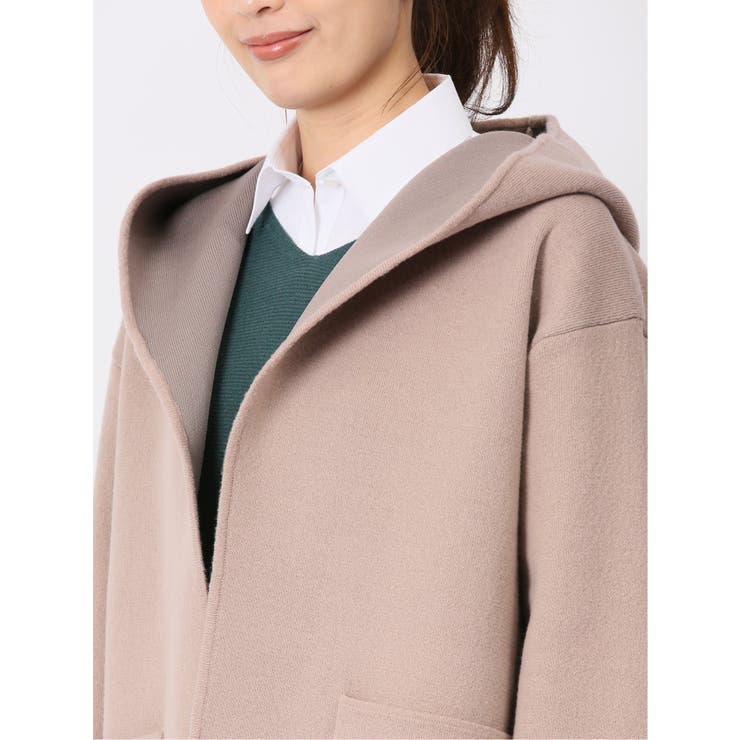 ダブルフェイス フードコート[品番：TKQJ0020583]｜TAKA-Q WOMEN